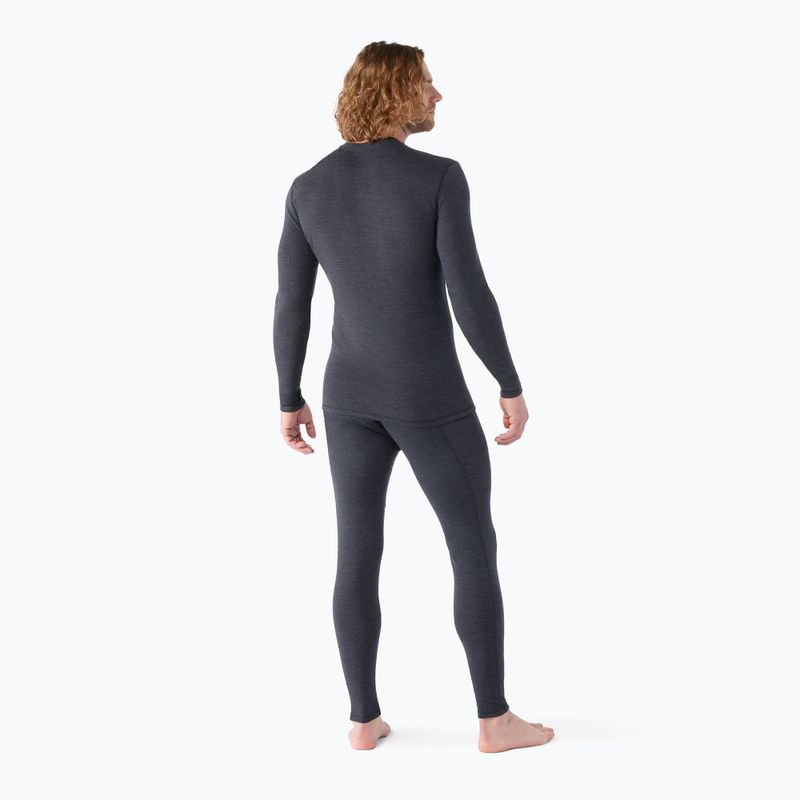 Men's thermal base layer sweatshirt Smartwool Merino 250 Baselayer Crew Boxed charcoal heather 2