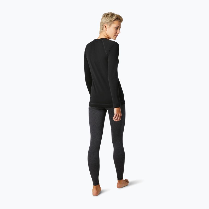 Women's thermal active sweatshirt Smartwool Merino 250 Baselayer Crew Boxed black 2