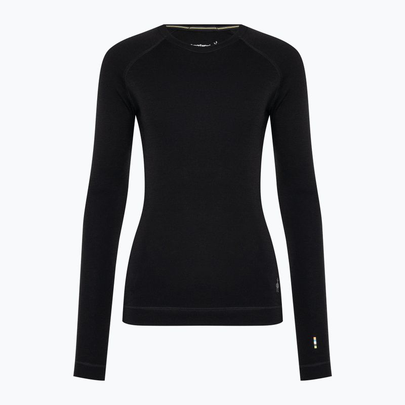 Women's thermal active sweatshirt Smartwool Merino 250 Baselayer Crew Boxed black 3