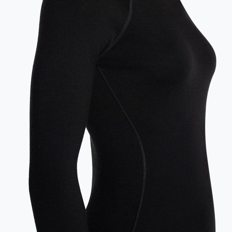 Women's thermal active sweatshirt Smartwool Merino 250 Baselayer Crew Boxed black 5