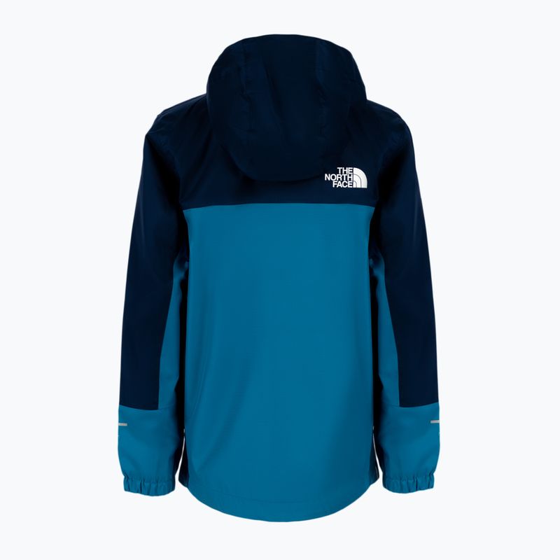The North Face Antora Rain children's rain jacket blue NF0A5J49M191 2