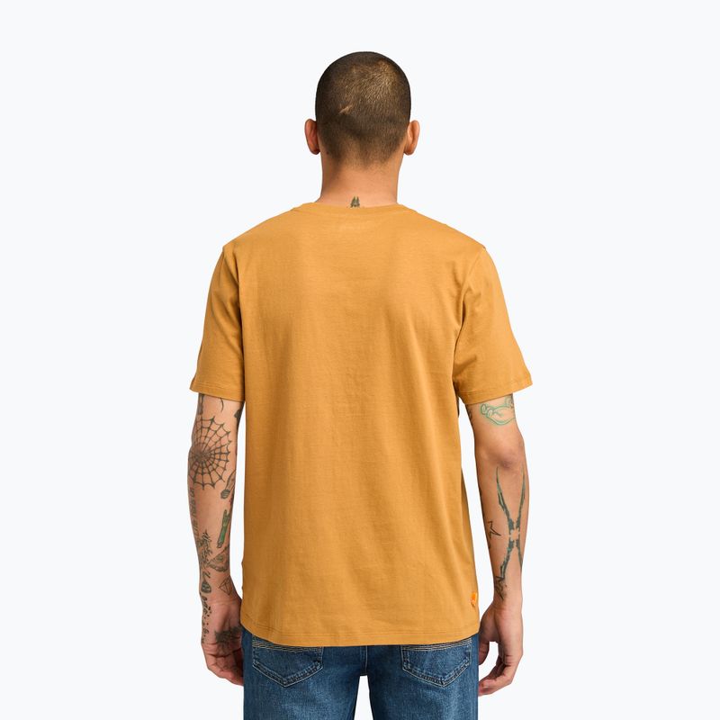 Men's Timberland Kennebec Tree Logo wheat boot shirt 3