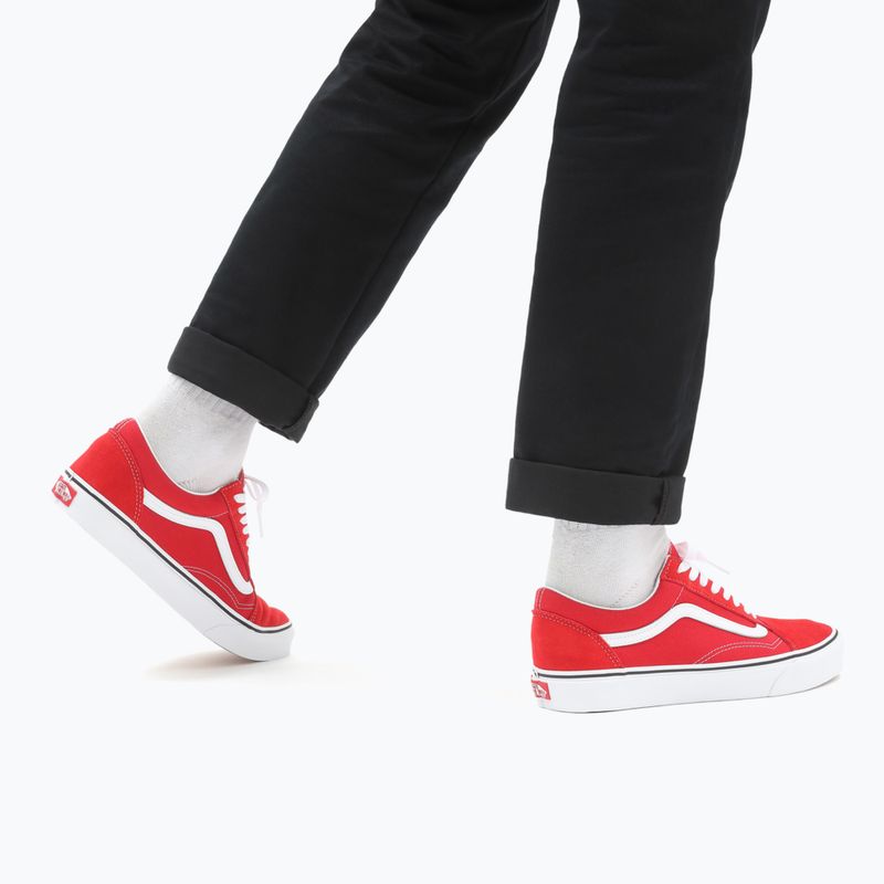 Vans shoes UA Old Skool racing red/true white 12