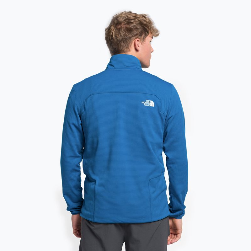 Men's fleece sweatshirt The North Face Quest FZ blue NF0A3YG1M191 4