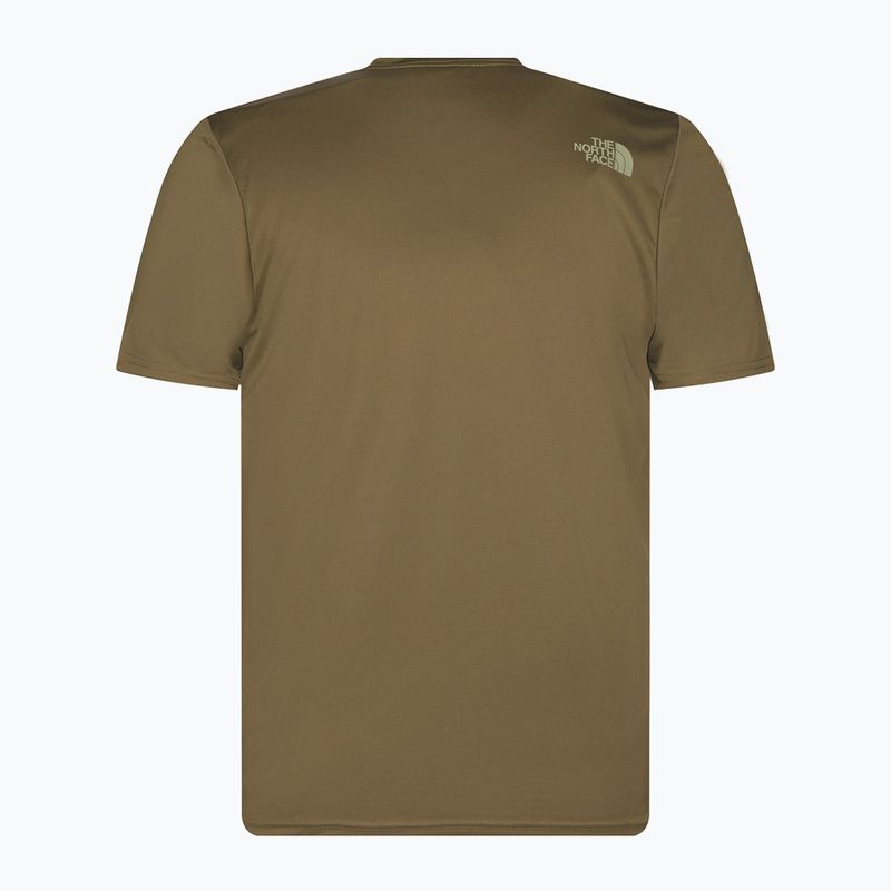 Men's training t-shirt The North Face Reaxion Easy green NF0A4CDV37U1 9