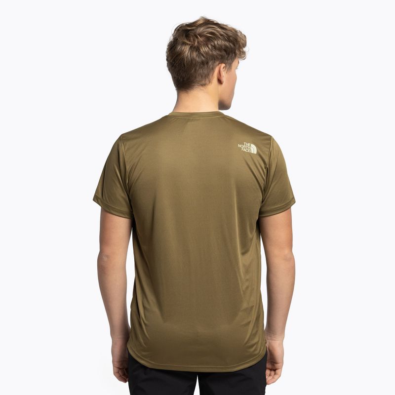 Men's training t-shirt The North Face Reaxion Easy green NF0A4CDV37U1 4
