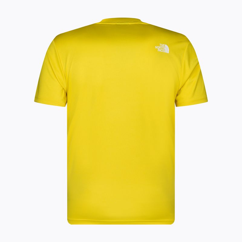 Men's training t-shirt The North Face Reaxion Easy yellow NF0A4CDV7601 9