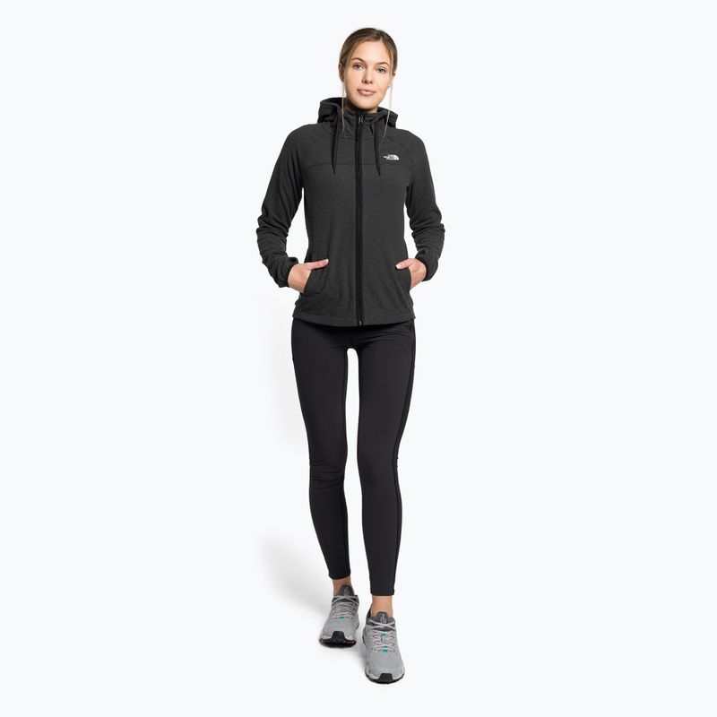 Women's fleece hoodie The North Face Homesafe FZ Fleece Hoodie black NF0A55HNTH61 2