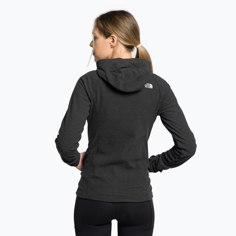 Women's fleece hoodie The North Face Homesafe FZ Fleece Hoodie black NF0A55HNTH61 4