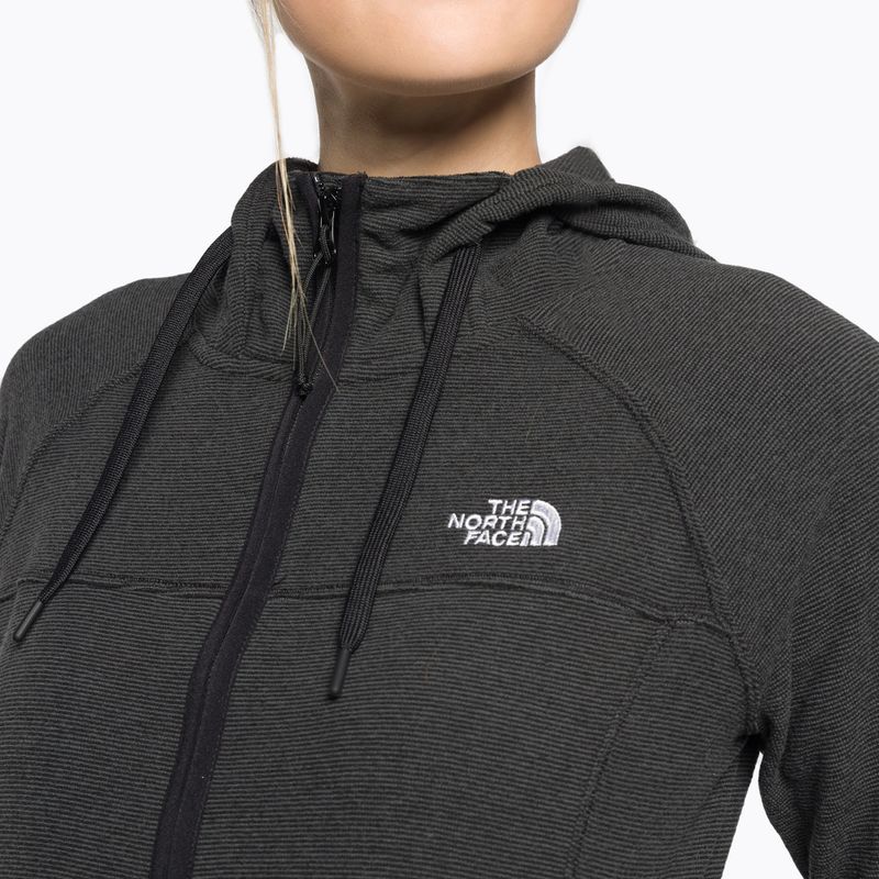 Women's fleece hoodie The North Face Homesafe FZ Fleece Hoodie black NF0A55HNTH61 5