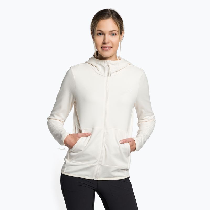 Women's trekking sweatshirt The North Face Canyonlands FZ white NF0A5GBCR8R1