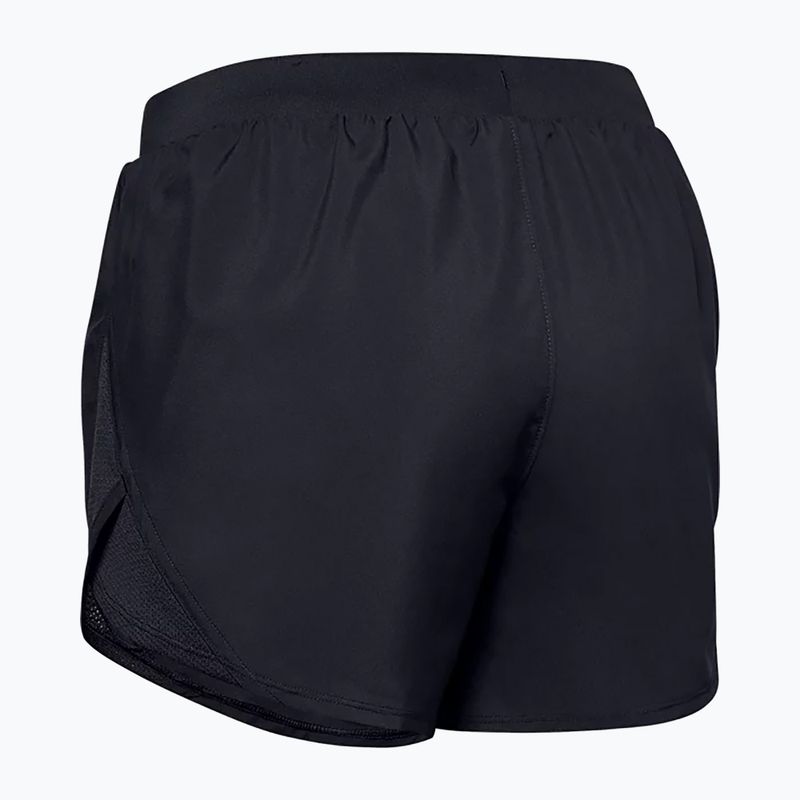 Under Armour Fly By 2.0 women's running shorts black 1350196 6