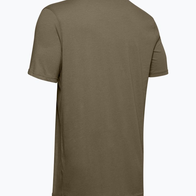 Under Armour men's trekking shirt M Tac Cotton brown 1351776 2