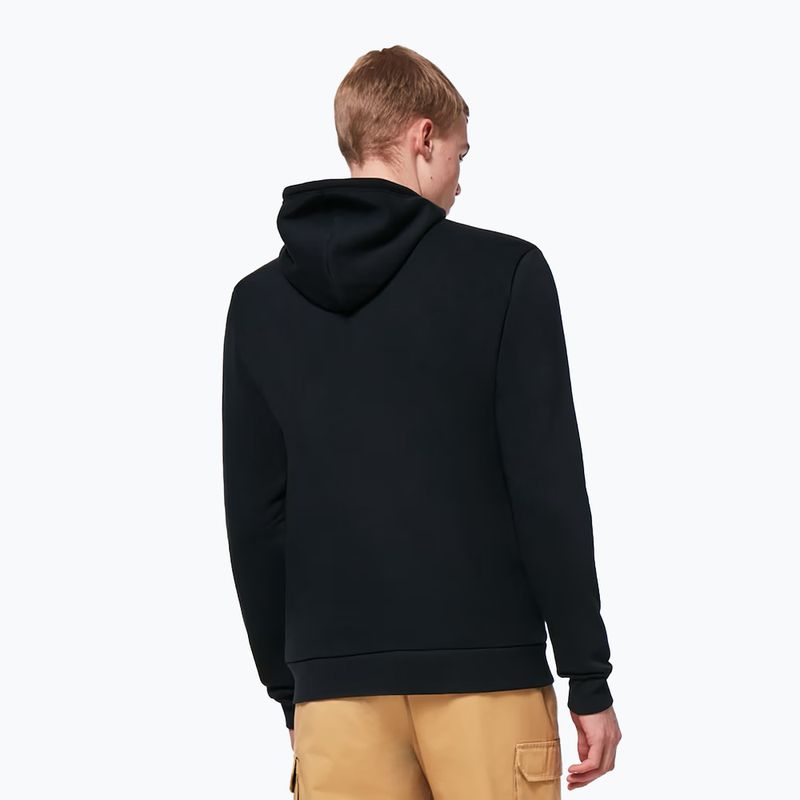 Men's Oakley Bark 2.0 Hoodie FZ black/american flag sweatshirt 2