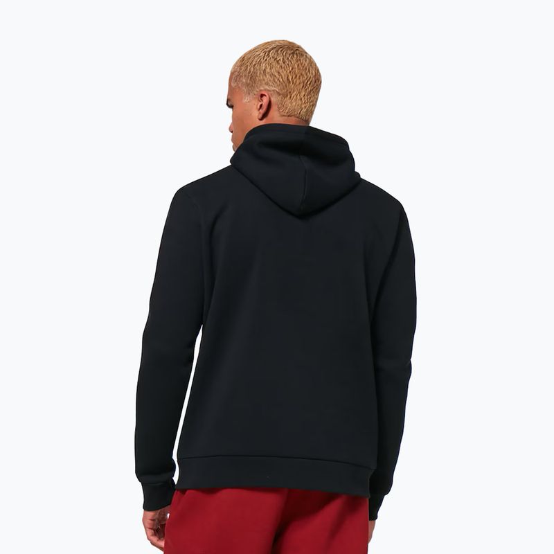 Men's Oakley Bark 2.0 Hoodie FZ black/white 3