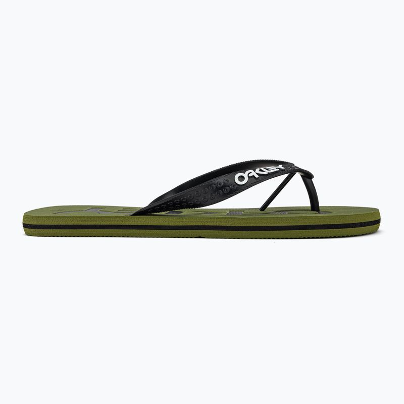 Men's Oakley College Flip Flop green FOF10025586L 2