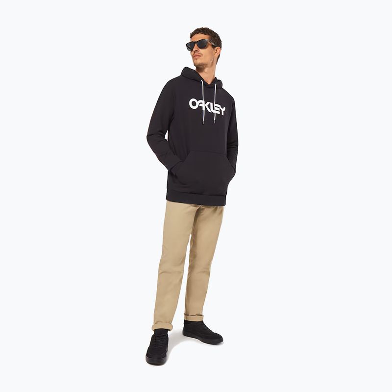 Men's Oakley B1B Po Hoodie 2.0 black/white 2