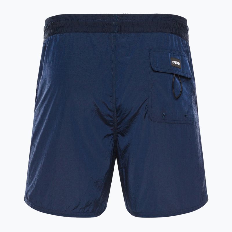 Men's Oakley All Day B1B 16" swim shorts navy blue FOA403014 2