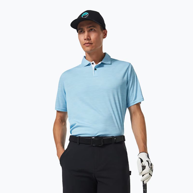 Oakley men's Aero Hydrolix polo shirt blue FOA403083 4