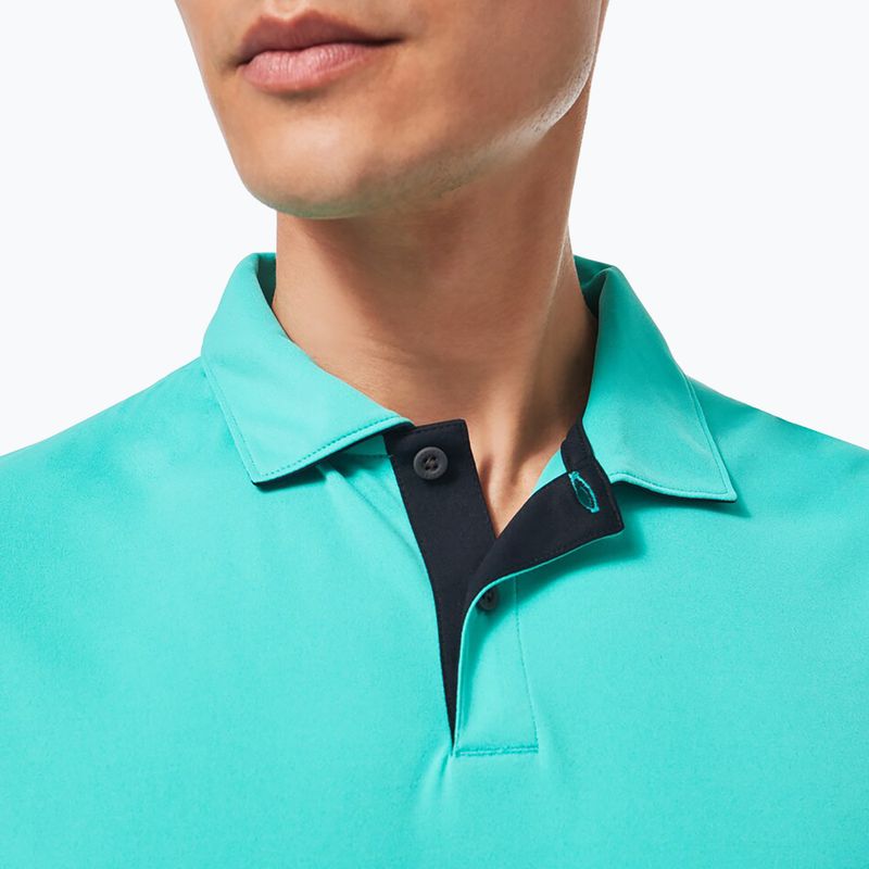 Oakley men's Divisional UV blue polo shirt FOA403084 6