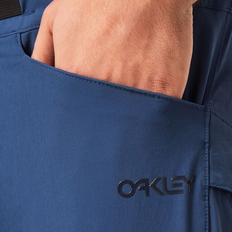 Oakley Drop In MTB men's cycling shorts blue FOA403124 6