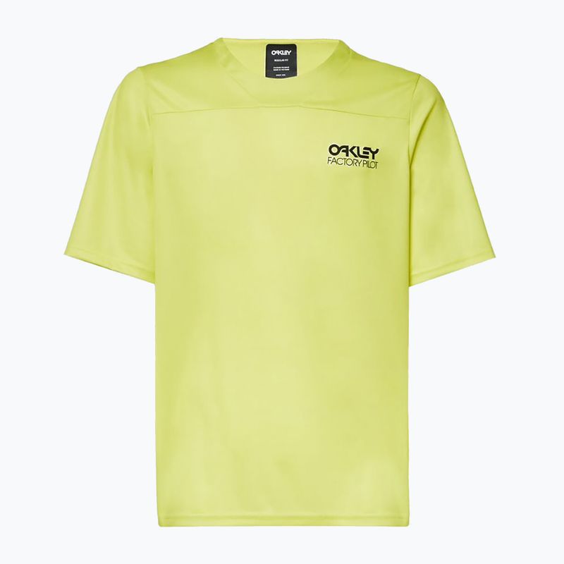 Oakley Factory Pilot Lite MTB men's cycling jersey yellow FOA403173 8