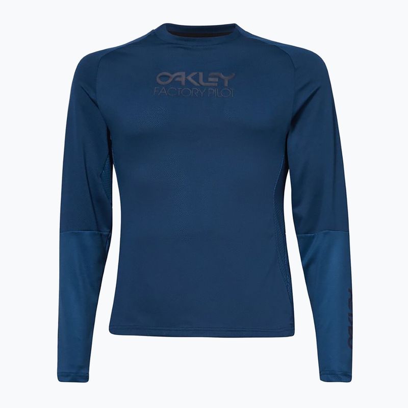 Oakley Factory Pilot women's cycling jersey navy blue FOA500224 10