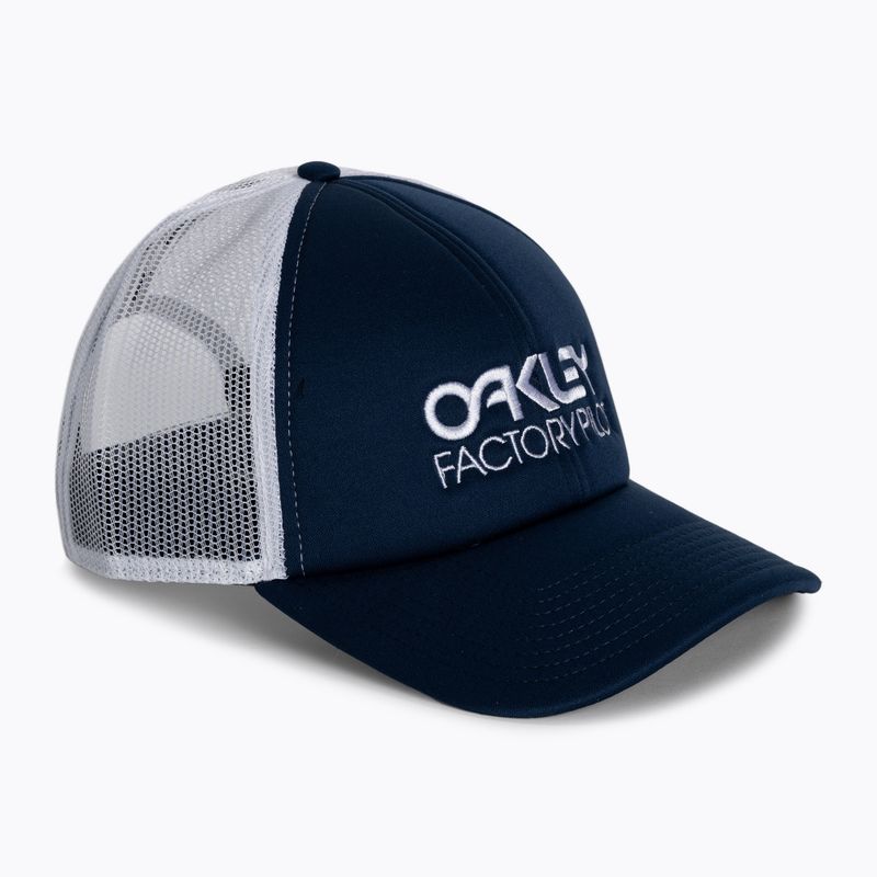 Oakley Factory Pilot Trucker men's baseball cap blue FOS900510