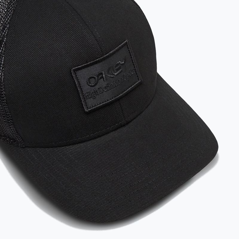 Men's Oakley Oakley B1B Hdo Patch Trucker blackout baseball cap 3