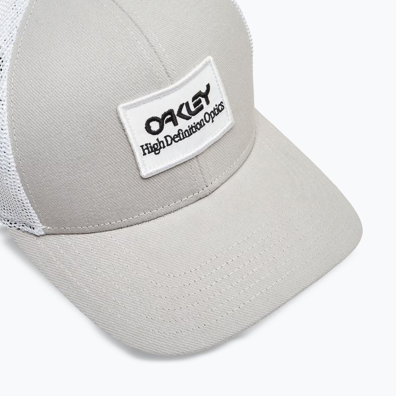 Men's Oakley Oakley B1B Hdo Patch Trucker stone gray baseball cap 3
