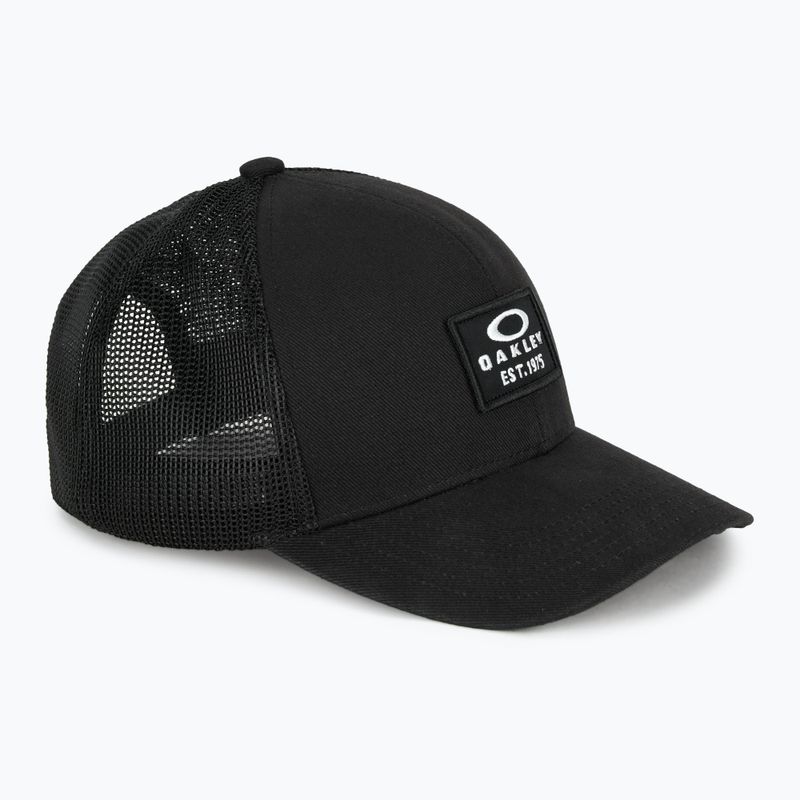 Men's Oakley Patch Trucker blackout baseball cap