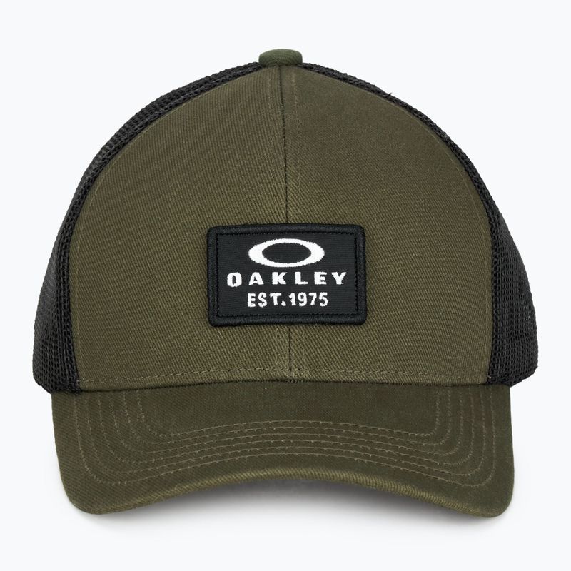 Men's Oakley Patch Trucker new dark brush baseball cap 2