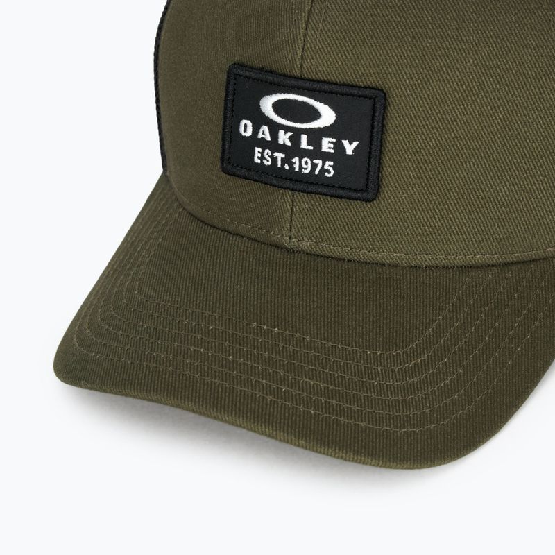 Men's Oakley Patch Trucker new dark brush baseball cap 3