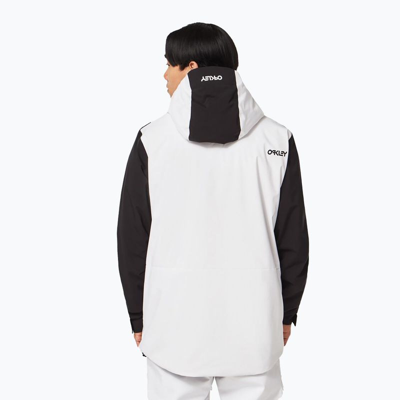 Oakley TNP TBT Insulated Anorak men's snowboard jacket white FOA403652 2