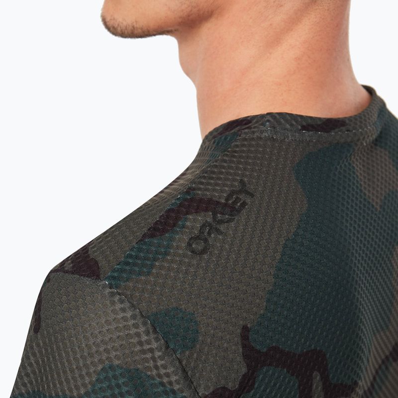 Oakley Ride Free SS men's cycling jersey green FOA403780 3