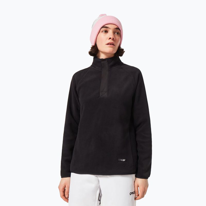 Oakley Alta RC Fleece women's snowboard sweatshirt black FOA500282 4