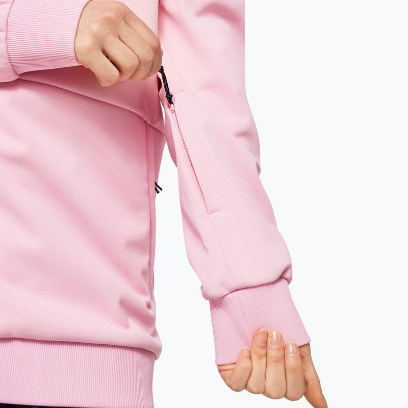 Women's Oakley Park RC Softshell Snowboard Hoodie Pink FOA500320 8