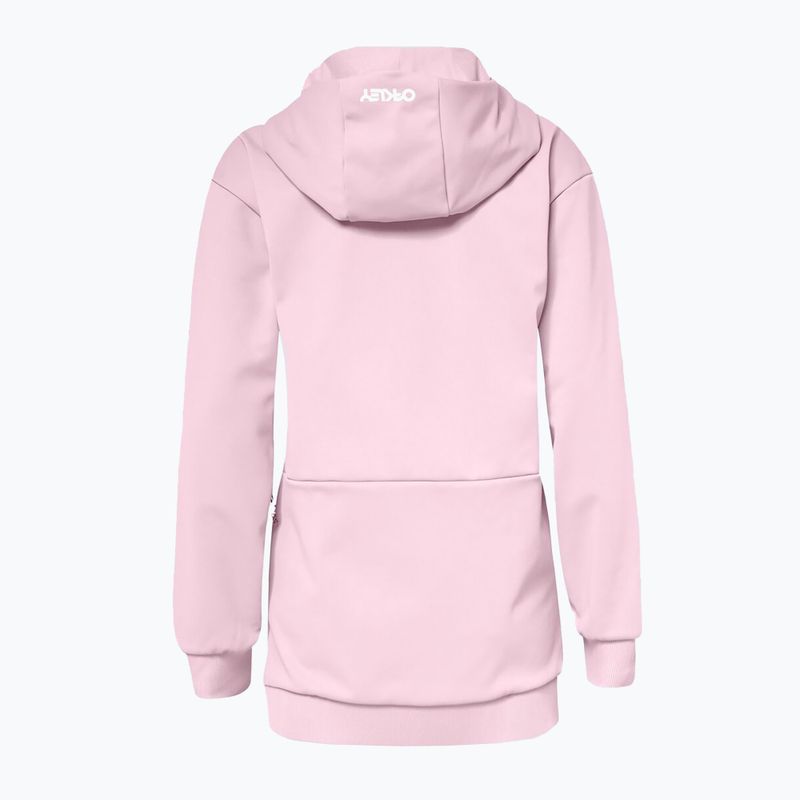 Women's Oakley Park RC Softshell Snowboard Hoodie Pink FOA500320 15