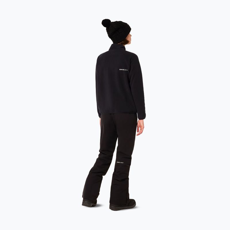Women's fleece sweatshirt Oakley Maple Ridge 1/2 Zip Fleece blackout 3