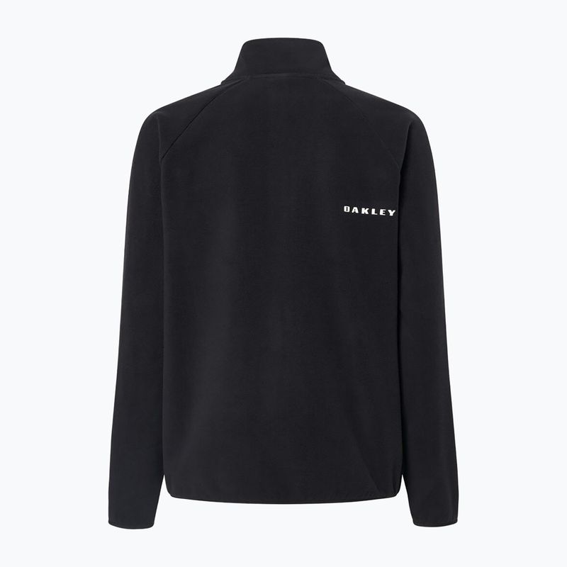 Women's fleece sweatshirt Oakley Maple Ridge 1/2 Zip Fleece blackout 9