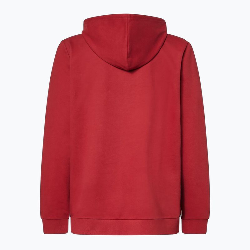 Men's Oakley PO Hoodie iron red 2