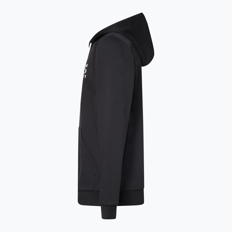 Men's Oakley FZ Hoodie blackout sweatshirt 3