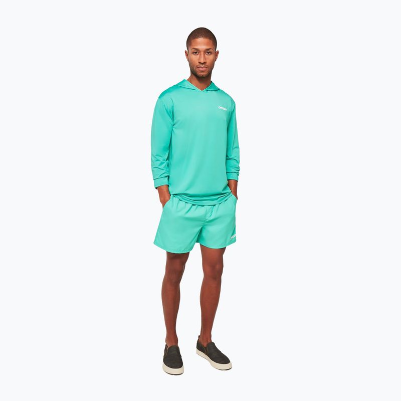 Oakley Beach Volley 16" green men's swim shorts FOA4043107GR 4