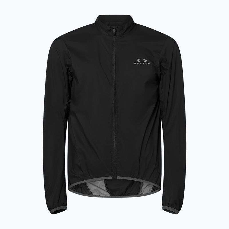 Oakley Endurance Pkbl Wind men's cycling jacket black FOA404387 8