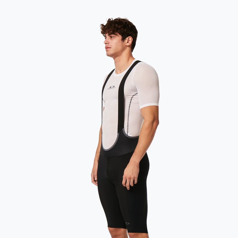 Men's Oakley Endurance Ultra Bib cycling shorts black FOA404392 4