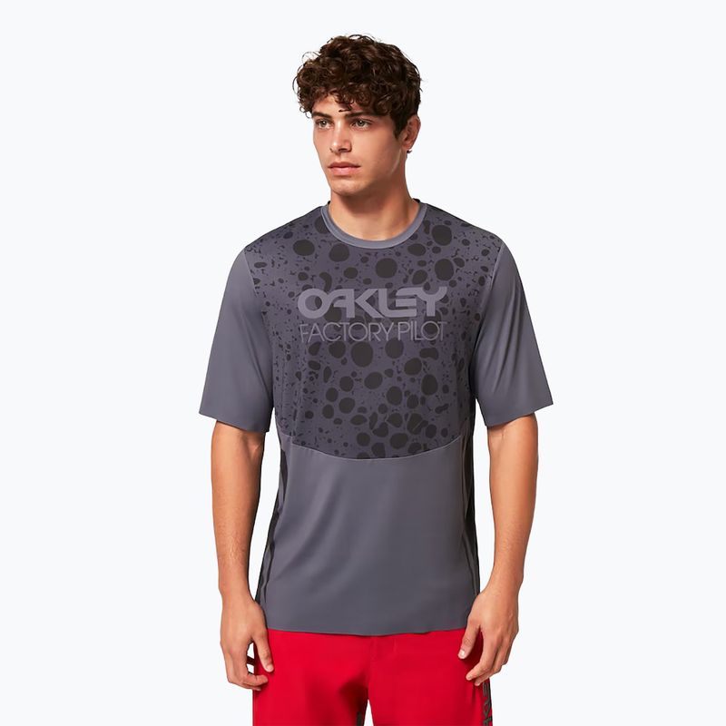 Oakley Maven Rc SS men's cycling jersey grey FOA404400