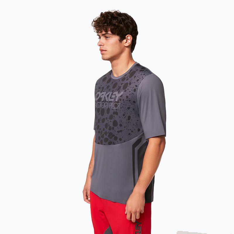Oakley Maven Rc SS men's cycling jersey grey FOA404400 2