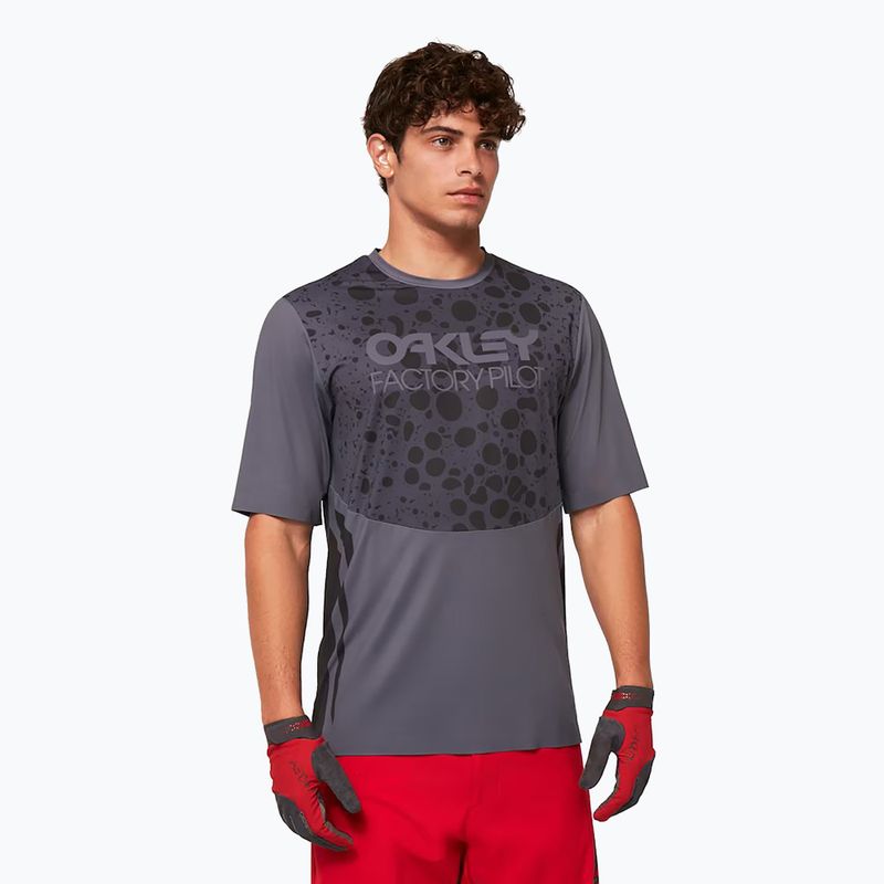 Oakley Maven Rc SS men's cycling jersey grey FOA404400 4