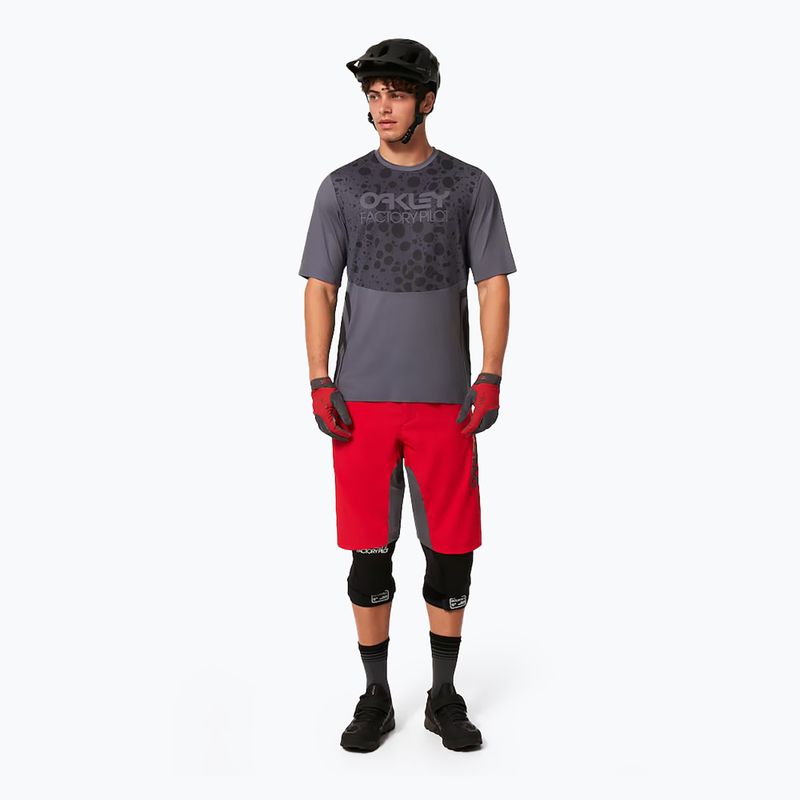 Oakley Maven Rc SS men's cycling jersey grey FOA404400 5