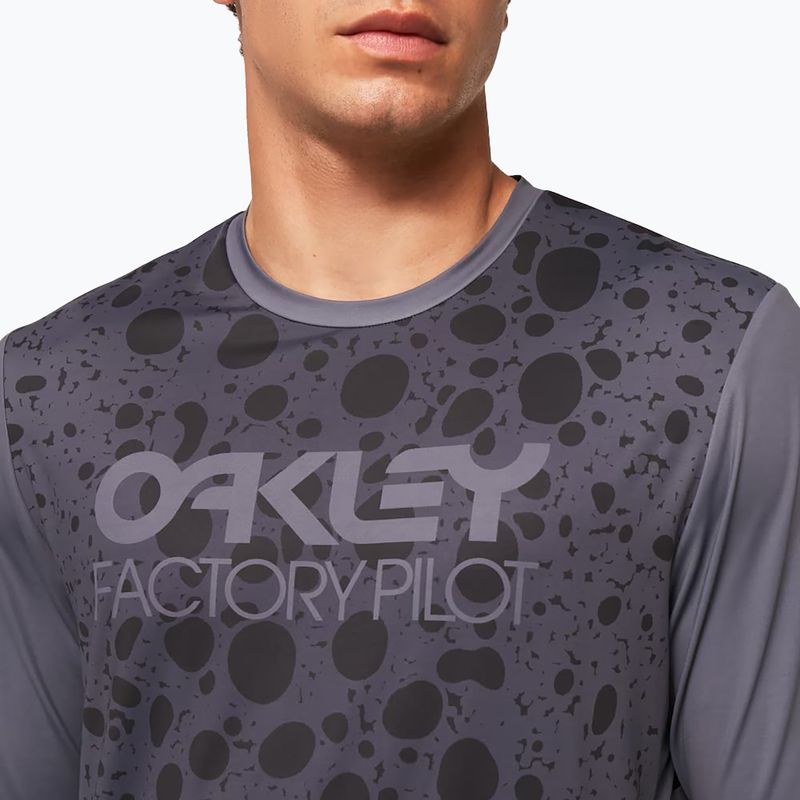 Oakley Maven Rc SS men's cycling jersey grey FOA404400 6